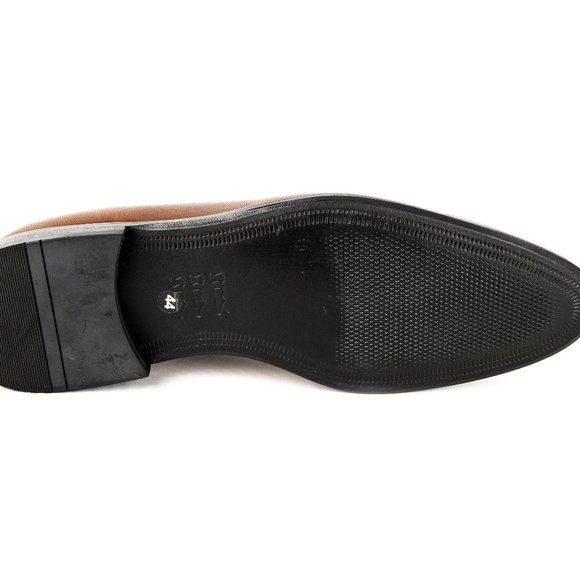 Decard Mens Leather Brown Oxford Shoes